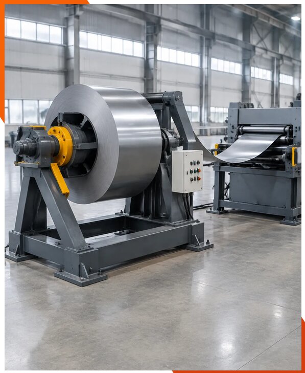 Поставка разматывателей рулонного металла в Рассказове